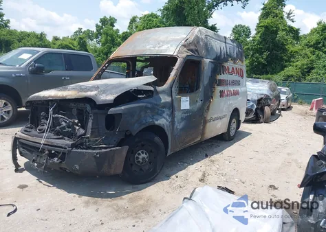 2021 Nissan Nv Cargo Nv2500 Hd Sv High Roof V6 from USA, damaged, VIN 1N6BF0LYXMN806801